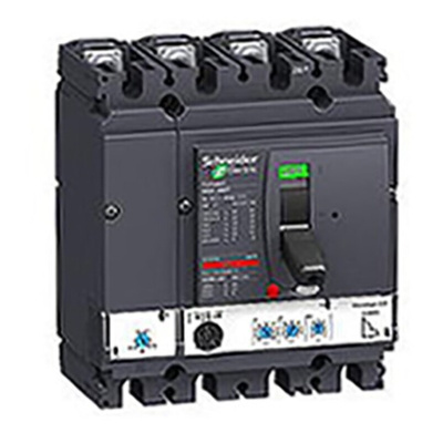 Schneider Electric, NSX Range MCCB 4P 250A, Breaking Capacity 85 kA, Fixed Mount