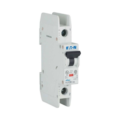 Eaton xEffect MCB, 1P, 20A Curve C, 240 → 415V AC, 48V DC, 10 kA Breaking Capacity