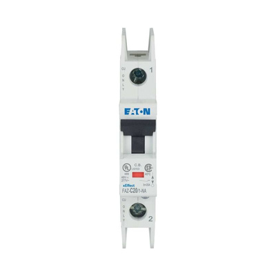 Eaton xEffect MCB, 1P, 20A Curve C, 240 → 415V AC, 48V DC, 10 kA Breaking Capacity