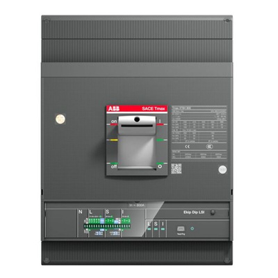 ABB, SACE Tmax XT MCCB Molded Case Circuit Breaker 3P 800A, Fixed Mount