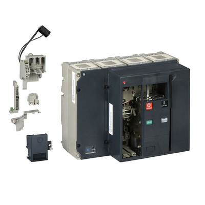 Schneider Electric, Compact MCCB 4P 800A, Fixed Mount