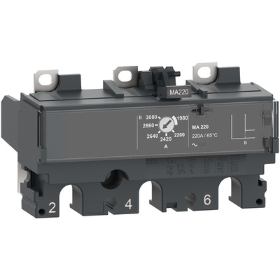 Schneider Electric, ComPacT NSX MCCB 3P 50A, Fixed Mount