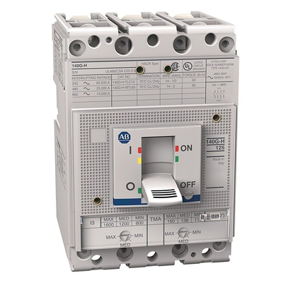 Rockwell Automation MCCB Molded Case Circuit Breaker 3P 160A
