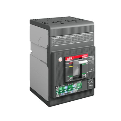 ABB, SACE Tmax XT MCCB Molded Case Circuit Breaker 3P 160A, Breaking Capacity 10 kA, Fixed Mount