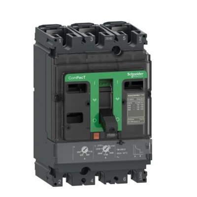 Schneider Electric, ComPacT MCCB 3P 50A, Fixed Mount