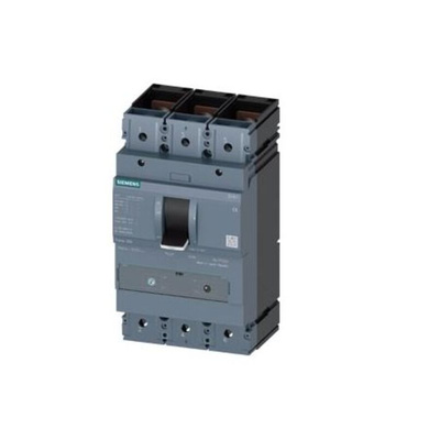 Siemens, SENTRON MCCB 3P 500A, Breaking Capacity 110 kA, Fixed Mount