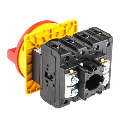 Eaton 3 + N Pole Flush Mount Switch Disconnector - 63 A Maximum Current, 37 kW Power Rating, IP65