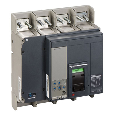 Schneider Electric, Compact MCCB 4P 800A, Fixed Mount