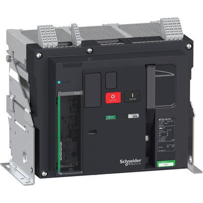 Schneider Electric, Masterpact MCCB 3P 4kA, Fixed Mount