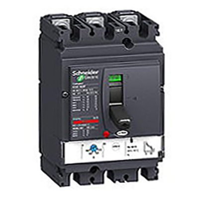 Schneider Electric, NSX Range MCCB 3P 160A, Breaking Capacity 90 kA, Fixed Mount