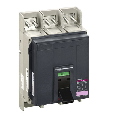 Schneider Electric, Compact MCCB 3P 1.6kA, Fixed Mount