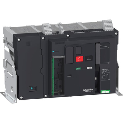 Schneider Electric, Masterpact MCCB 4P 1.6kA, Fixed Mount