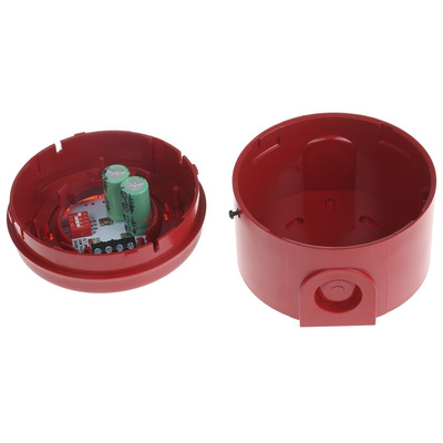 Eaton Series Red Flashing Beacon, 9 → 60 V dc, Surface Mount, LED Bulb