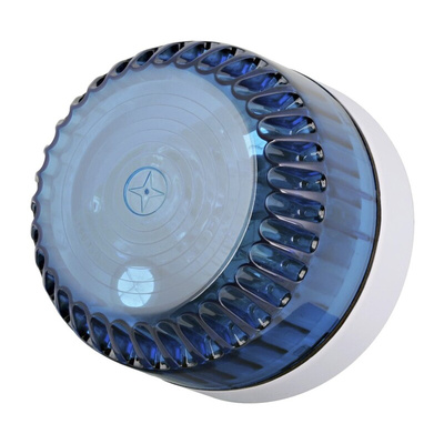 Eaton Series Blue Flashing Beacon, 9 → 60 V dc, Surface Mount, Xenon Bulb