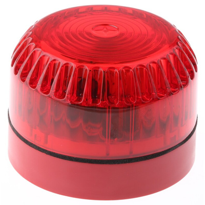 Eaton Series Red Flashing Beacon, 9 → 60 V dc, Surface Mount, Xenon Bulb
