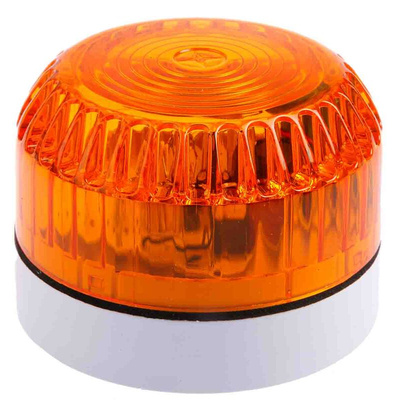 Eaton Series Amber Flashing Beacon, 9 → 60 V dc, Surface Mount, Xenon Bulb, IP21C, IP66