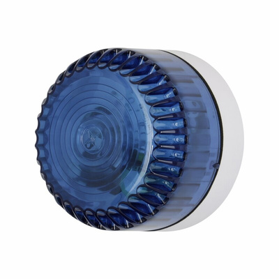 Eaton Series Blue Flashing Beacon, 9 → 60 V dc, Surface Mount, Xenon Bulb