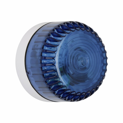 Eaton Series Blue Flashing Beacon, 9 → 60 V dc, Surface Mount, Xenon Bulb