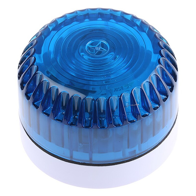Eaton Series Blue Flashing Beacon, 9 → 60 V dc, Surface Mount, Xenon Bulb