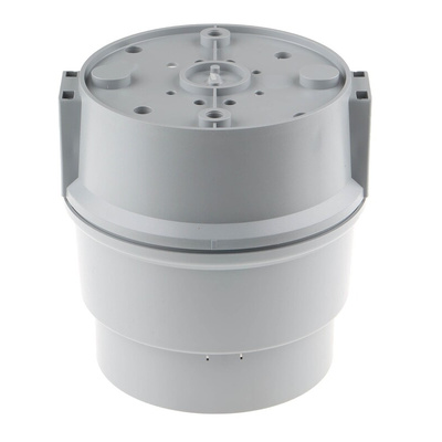 Werma BWM 890 Series Red Steady Beacon, 12 V dc, 24 V dc, Base Mount, LED Bulb, IP65
