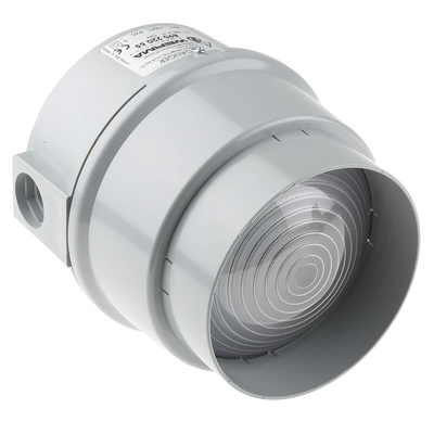 Werma BWM 890 Series Green Steady Beacon, 12 → 24 V dc, Base Mount, LED Bulb, IP65