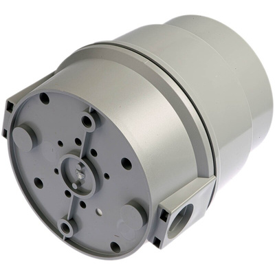 Werma BWM 890 Series Red Steady Beacon, 115 → 230 V ac, Base Mount, LED Bulb, IP65