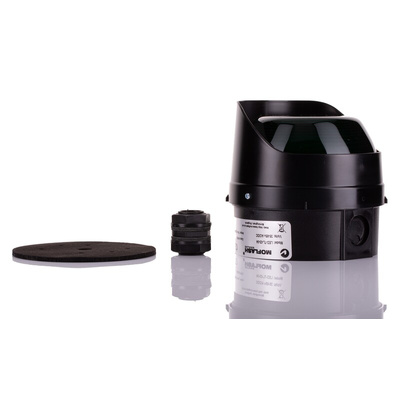 Moflash LED TL Series Amber Multiple Effect Beacon, 8 → 20 V ac/dc, Surface Mount, Wall Mount, LED Bulb, IP65