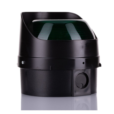 Moflash LED TL Series Green Multiple Effect Beacon, 8 → 20 V ac/dc, Surface Mount, Wall Mount, LED Bulb, IP65