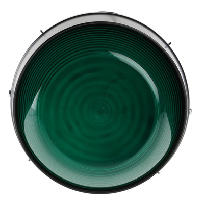 Moflash LED TL Series Green Steady Beacon, 20 → 30 V ac/dc, Surface Mount, Wall Mount, LED Bulb, IP65