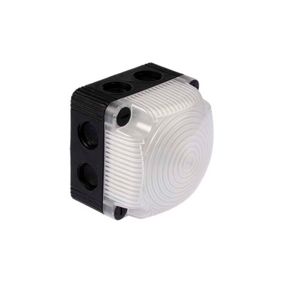 Werma BWM 853 Series Clear Steady Beacon, 24 V dc, Base Mount, LED Bulb, IP66, IP67