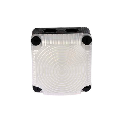 Werma BWM 853 Series Clear Steady Beacon, 24 V dc, Base Mount, LED Bulb, IP66, IP67
