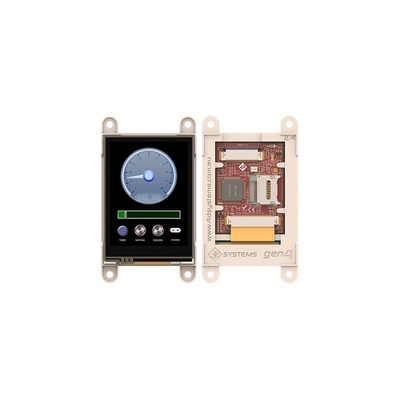 4D Systems, gen4 2.4in Arduino Compatible Display with Resistive Touch Screen