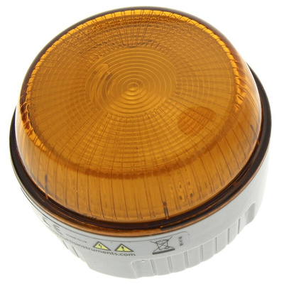 Curtis LP Series Amber Flashing Beacon, 230 V ac, Surface Mount, Wall Mount, Xenon Bulb