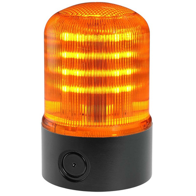 RS PRO Amber Multiple Effect Beacon, 120 V, 240 V, Base Mount, LED Bulb