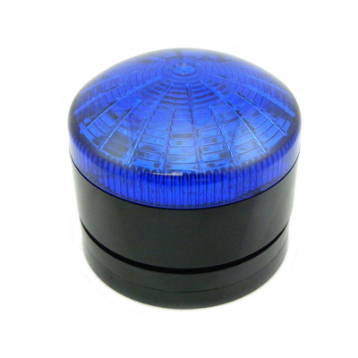 RS PRO Blue Multiple Effect Beacon, 12 V ac/dc, 24 V ac/dc, Panel or Surface Mount, LED Bulb, IP65