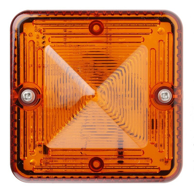 e2s L101X Series Amber Flashing Beacon, 12 V ac/dc, Surface Mount, Xenon Bulb, IP66