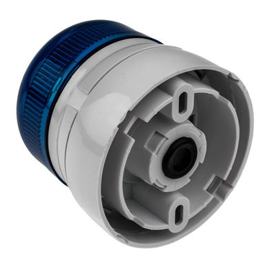 Klaxon Flashguard QBS Series Blue Flashing Beacon, 12 V dc, 24 V dc, Surface Mount, Xenon Bulb
