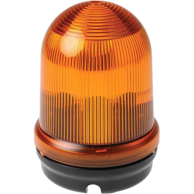 Werma BM 826 Series Yellow Steady Beacon, 12 → 240 V ac/dc, Surface Mount, Incandescent Bulb, IP65