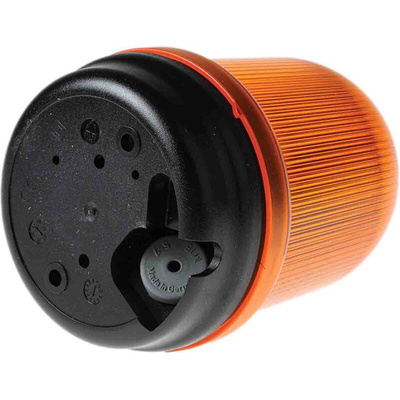 Werma BM 826 Series Yellow Steady Beacon, 12 → 240 V ac/dc, Surface Mount, Incandescent Bulb, IP65