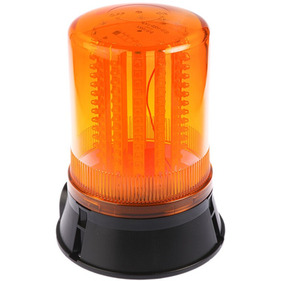 Moflash LED400 Series Amber Multiple Effect Beacon, 115 → 230 V ac, Surface Mount, LED Bulb, IP65