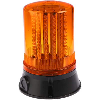 Moflash LED400 Series Amber Multiple Effect Beacon, 115 → 230 V ac, Surface Mount, LED Bulb, IP65