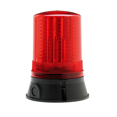 Moflash LED401 Series Red Multiple Effect Beacon, 24 V dc, Surface Mount, LED Bulb, IP65
