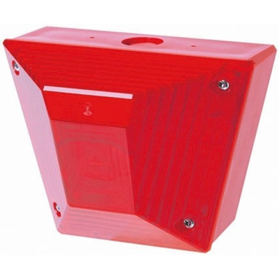 Eaton Series Red Flashing Beacon, 18 → 30 V dc, Surface Mount, Xenon Bulb