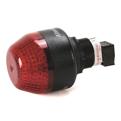 Allen Bradley 855P Series Red Multiple Effect Beacon, 24 V ac/dc, Panel Mount, LED Bulb
