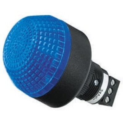 Allen Bradley 855P Series Blue Multiple Effect Beacon, 24 V ac/dc, Panel Mount, LED Bulb