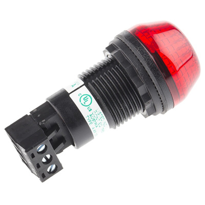 Allen Bradley 855P Series Red Multiple Effect Beacon, 240 V ac, Panel Mount, LED Bulb