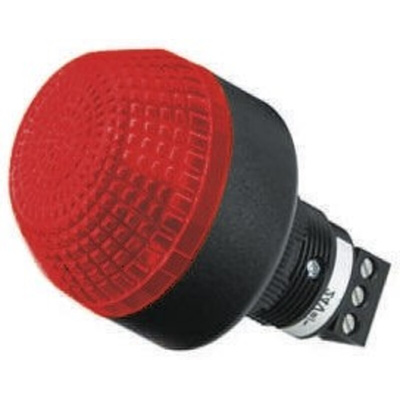 Allen Bradley 855P Series Red Multiple Effect Beacon, 240 V ac, Panel Mount, LED Bulb