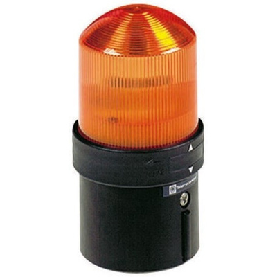 Schneider Electric Harmony XVB Series Amber Steady Beacon, 24 V ac/dc, Base Mount, LED Bulb, IP65