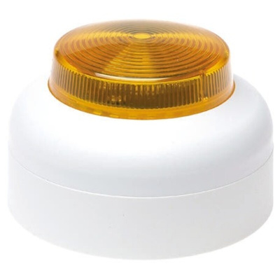 Cranford Controls VXB Series Amber Flashing Beacon, 20 → 35 V dc, Surface Mount, LED Bulb