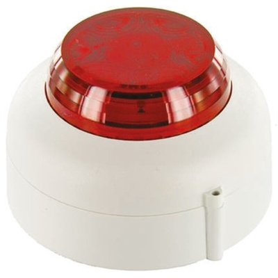 Cranford Controls VXB Series Red Flashing Beacon, 20 → 35 V dc, Surface Mount, LED Bulb